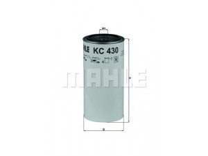 KNECHT KC 430D kuro filtras
02113831, 3828838, RE503676, 6050719