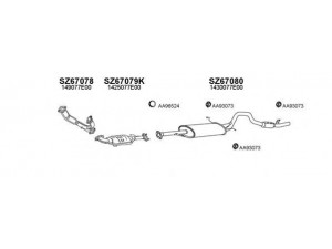 VENEPORTE 670034 išmetimo sistema 
 Išmetimo sistema -> Išmetimo sistema, visa
