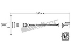 WALKER PRODUCTS 250-23052 lambda jutiklis 
 Variklis -> Variklio elektra
89465 19455