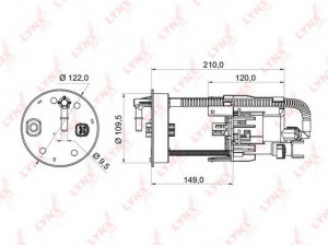 LYNXauto LF-954M kuro filtras 
 Techninės priežiūros dalys -> Papildomas remontas
17048-STX-A00, 17048-SWA-000, 17048-SWE-T00