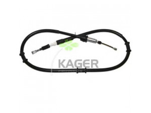 KAGER 19-6174 trosas, stovėjimo stabdys 
 Stabdžių sistema -> Valdymo svirtys/trosai
5977007310