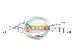ODM-MULTIPARTS 18-213020 kardaninis velenas 
 Ratų pavara -> Kardaninis velenas
701407271M, 701407451FX, 701407451X