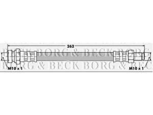 BORG & BECK BBH6328 stabdžių žarnelė 
 Stabdžių sistema -> Stabdžių žarnelės
MB 587 751, MB081939, MB238153