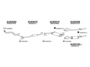 VENEPORTE 030084 išmetimo sistema 
 Išmetimo sistema -> Išmetimo sistema, visa