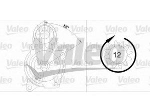 VALEO 455503 starteris 
 Elektros įranga -> Starterio sistema -> Starteris
5001014218, 5010058981