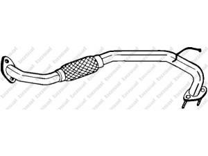 BOSAL 823-771 išleidimo kolektorius 
 Išmetimo sistema -> Išmetimo vamzdžiai
97043-596, 8 54 267, 97042596, 97043596