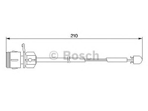 BOSCH 1 987 474 938 įspėjimo kontaktas, stabdžių trinkelių susidėvėjimas 
 Stabdžių sistema -> Susidėvėjimo indikatorius, stabdžių trinkelės
441 919 351 A, 441 919 351 A