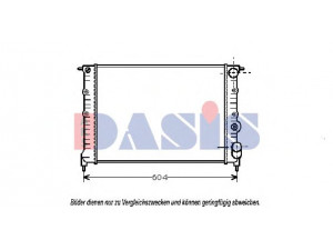 AKS DASIS 180960N radiatorius, variklio aušinimas 
 Aušinimo sistema -> Radiatorius/alyvos aušintuvas -> Radiatorius/dalys
7700795174