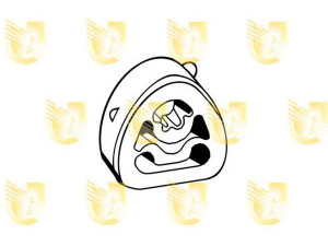 UNIGOM 165098 guminė juosta, išmetimo sistema 
 Išmetimo sistema -> Surinkimo dalys -> Atskiros surinkimo dalys -> Guminė juosta
2024920644