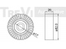 TREVI AUTOMOTIVE TA1903 kreipiantysis skriemulys, V formos rumbuotas diržas
