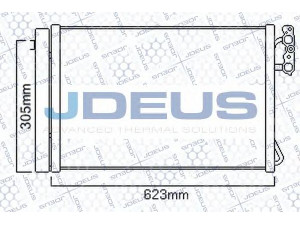 JDEUS 705M68 kondensatorius, oro kondicionierius 
 Oro kondicionavimas -> Kondensatorius
64509169789, 64536930039, 64539169526