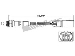 WALKER PRODUCTS 250-25058 lambda jutiklis 
 Variklis -> Variklio elektra
06E 906 265 M