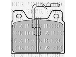BORG & BECK BBP1295 stabdžių trinkelių rinkinys, diskinis stabdys 
 Techninės priežiūros dalys -> Papildomas remontas
424557, 424816, 425007, 425008