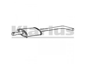 KLARIUS RN819X vidurinis duslintuvas