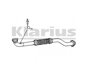 KLARIUS 301809 išleidimo kolektorius 
 Išmetimo sistema -> Išmetimo vamzdžiai
96348644