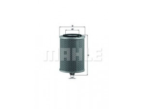 KNECHT OX 71D alyvos filtras 
 Techninės priežiūros dalys -> Techninės priežiūros intervalai
5011427, 51055040030, 81055040030
