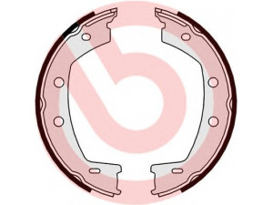 BREMBO S 44 508 stabdžių trinkelių komplektas, stovėjimo stabdis 
 Stabdžių sistema -> Rankinis stabdys
LR001020