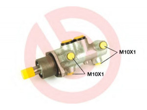 BREMBO M 23 031 pagrindinis cilindras, stabdžiai 
 Stabdžių sistema -> Pagrindinis stabdžių cilindras
46431512, 46533407, 46533410, 46765529