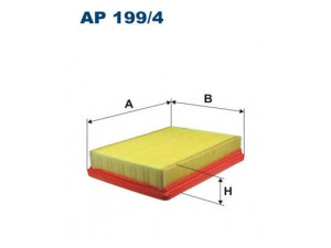 FILTRON AP199/4 oro filtras 
 Techninės priežiūros dalys -> Techninės priežiūros intervalai
