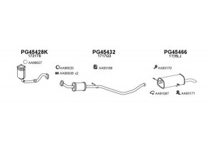 VENEPORTE 450742 išmetimo sistema 
 Išmetimo sistema -> Išmetimo sistema, visa