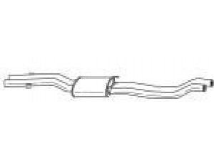 AKS DASIS SG15437 vidurinis duslintuvas