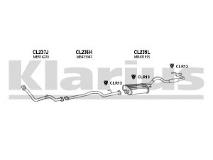 KLARIUS 210220U išmetimo sistema 
 Išmetimo sistema -> Išmetimo sistema, visa
