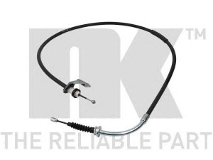 NK 904013 trosas, stovėjimo stabdys 
 Stabdžių sistema -> Valdymo svirtys/trosai
34406769954