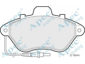 APEC braking PAD654 stabdžių trinkelių rinkinys, diskinis stabdys 
 Techninės priežiūros dalys -> Papildomas remontas
4241K4, 425080