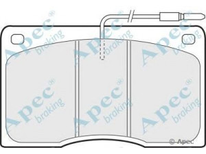 APEC braking PAD512 stabdžių trinkelių rinkinys, diskinis stabdys 
 Techninės priežiūros dalys -> Papildomas remontas
5001000478, 7701201622, 7701203071