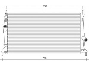 MAGNETI MARELLI 350213922000 radiatorius, variklio aušinimas 
 Aušinimo sistema -> Radiatorius/alyvos aušintuvas -> Radiatorius/dalys
1305492