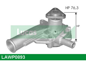 LUCAS ENGINE DRIVE LAWP0893 vandens siurblys 
 Aušinimo sistema -> Vandens siurblys/tarpiklis -> Vandens siurblys
6683522, 92BX8591AA, EPW60, 6683522