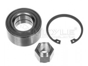 MEYLE 11-14 650 0010 rato guolio komplektas 
 Ašies montavimas/vairavimo mechanizmas/ratai -> Rato stebulė/montavimas -> Rato guolis
3350.18, 95 603 182, 95 654 075