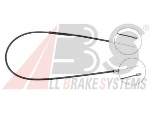 A.B.S. K12197 trosas, stovėjimo stabdys 
 Stabdžių sistema -> Valdymo svirtys/trosai
4745.70