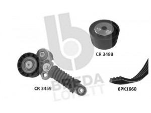 BREDA  LORETT KCA0048 V formos rumbuotas diržas, komplektas 
 Techninės priežiūros dalys -> Techninės priežiūros intervalai
77 01 477 519, 7701477519