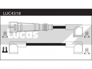 LUCAS ELECTRICAL LUC4318 uždegimo laido komplektas