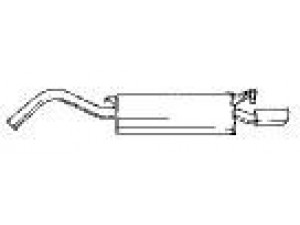 AKS DASIS SG10609 galinis duslintuvas