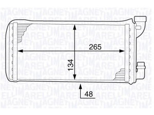 MAGNETI MARELLI 350218341000 šilumokaitis, salono šildymas 
 Šildymas / vėdinimas -> Šilumokaitis
1 373 772, 64 11 1 373 772, 64 11 8 391 362