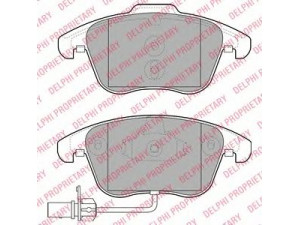 DELPHI LP2107 stabdžių trinkelių rinkinys, diskinis stabdys 
 Techninės priežiūros dalys -> Papildomas remontas
8K0 698 151A, 8K0 698 151F