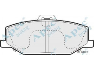 APEC braking PAD1123 stabdžių trinkelių rinkinys, diskinis stabdys 
 Techninės priežiūros dalys -> Papildomas remontas
5520081A10, 5520081A10000, 5520081A31000