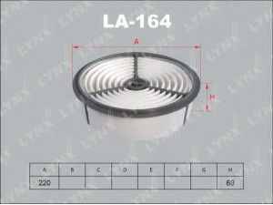 LYNXauto LA-164 oro filtras 
 Techninės priežiūros dalys -> Techninės priežiūros intervalai
AY120-TY002, 17801-41090-83, 17801-70020