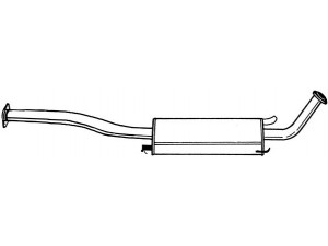 AKS DASIS SG38443 vidurinis duslintuvas