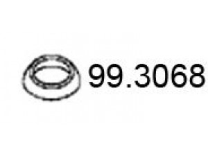 ASSO 99.3068 tarpiklis, išleidimo kolektorius
0004920281, 0004920381, A0004920281