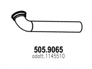 ASSO 505.9065 išleidimo kolektorius
1145510, 1147336