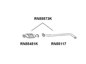 VENEPORTE RN55117 išleidimo kolektorius
7700421539, 7700426400, 7700807483