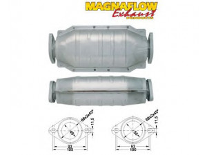 MAGNAFLOW 81404 katalizatoriaus keitiklis 
 Išmetimo sistema -> Katalizatoriaus keitiklis
1845087602