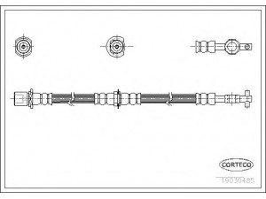 CORTECO 19030485 stabdžių žarnelė 
 Stabdžių sistema -> Stabdžių žarnelės
9094702532