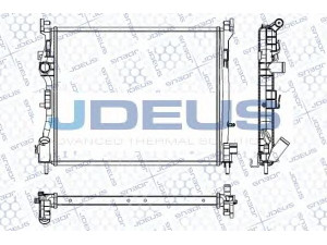 JDEUS RA0230840 radiatorius, variklio aušinimas 
 Aušinimo sistema -> Radiatorius/alyvos aušintuvas -> Radiatorius/dalys
8200245596