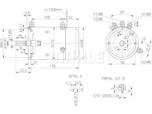 MAHLE ORIGINAL MM 364 elektrovariklis