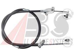 A.B.S. K13527 trosas, stovėjimo stabdys 
 Stabdžių sistema -> Valdymo svirtys/trosai
46430-87401-000, 46430-87403-000