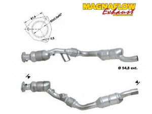 MAGNAFLOW 70211 katalizatoriaus keitiklis 
 Išmetimo sistema -> Katalizatoriaus keitiklis
8E0253058NX